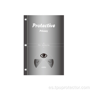 Protector de pantalla de privacidad de cobertura completa para la máquina Hydrogel